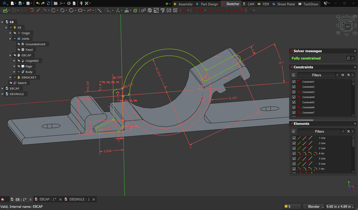 AstoCAD offre à FreeCAD une refonte visuelle et ergonomique dans un souci de convivialité. (Source de l'image : AstoCAD)