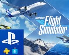 Logo de Flight Simulator PS5 (Source d'image : Microsoft Xbox Gaming, PlayStation Store)