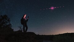 Plus de 450 satellites Starlink font partie de cette version bêta (Image source : T-Mobile)