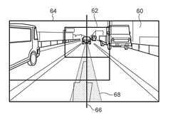 L'activation des clignotants fait passer la vue de l'arrière à l'un des angles morts d'un côté (Source de l'image : Suzuki)