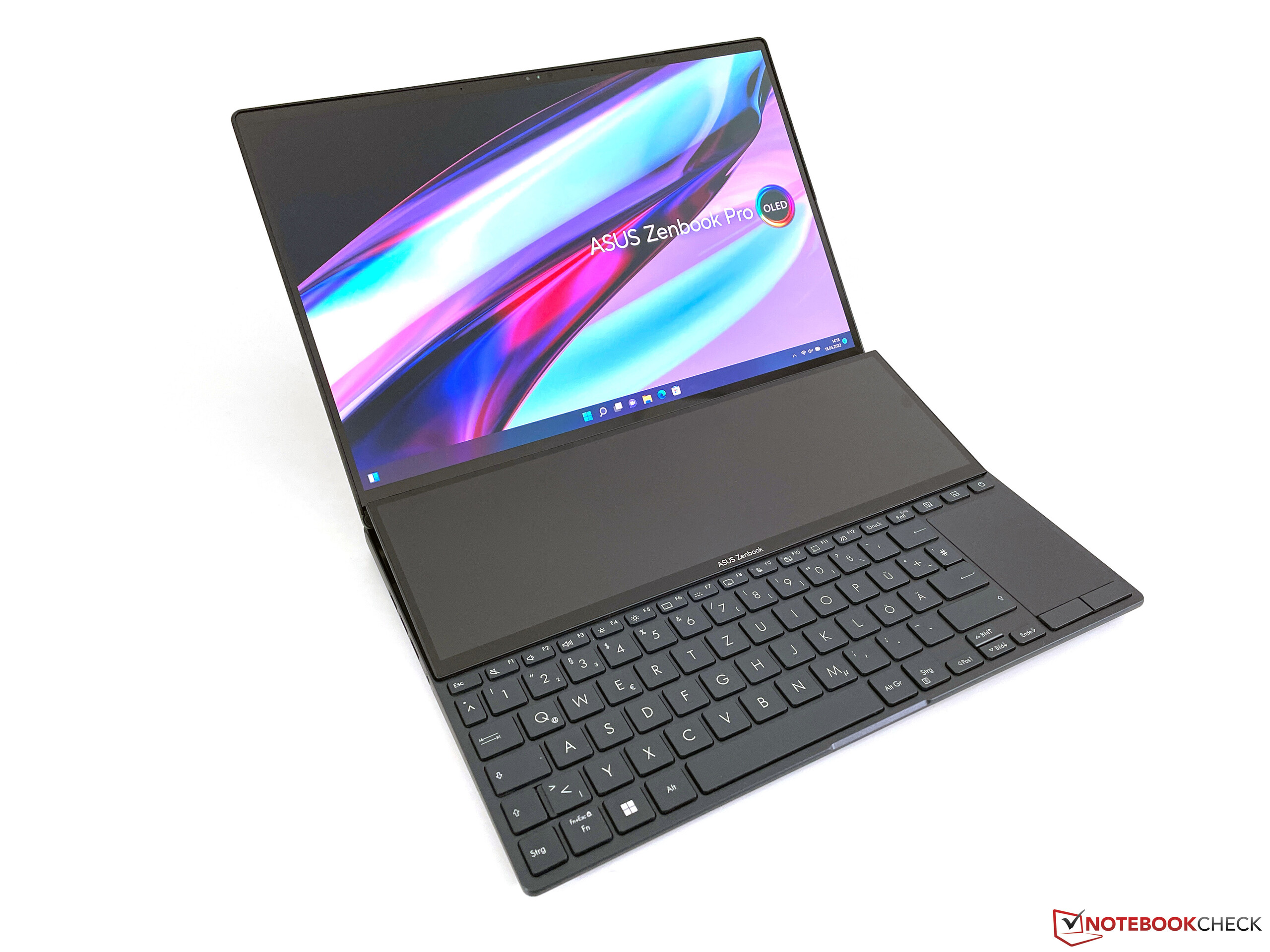 Test Asus Zenbook Duo 14 Tiger Lake : un étonnant PC portable à