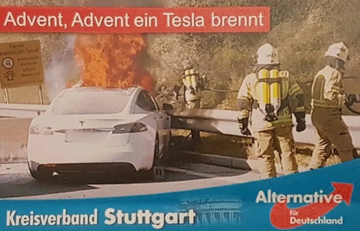 Bannière publicitaire du parti AFD (Image source : AFD)