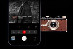 L&#039;application Leica LUX propose désormais une simulation du Leica I, vieux de 100 ans. (Image source : Leica)