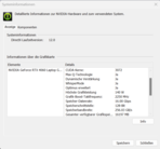 Informations sur le système Nvidia