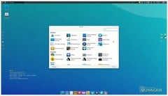 Gestionnaire de base Xfce dans Voyager Live 24.10 (Source de l&#039;image : Voyager)