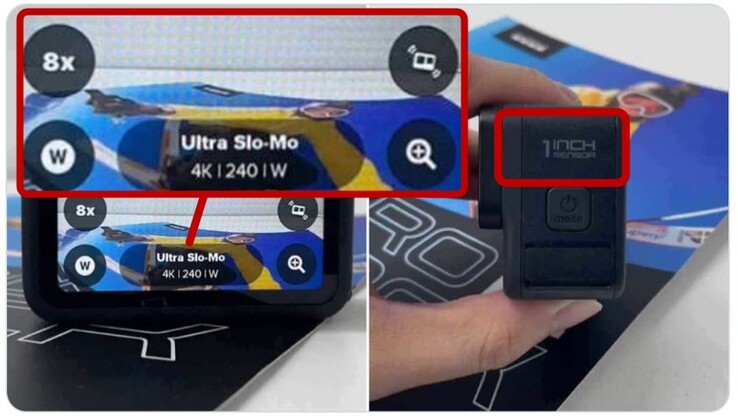 Des fuites d'images de la GoPro Hero 12 Black semblent confirmer au moins une partie de ses capacités vidéo. (Source : The New Camera)