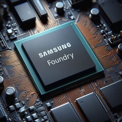 Samsung Foundry a enfin reçu de nouvelles commandes pour son nœud 4 nm (image générée par DALL-E)