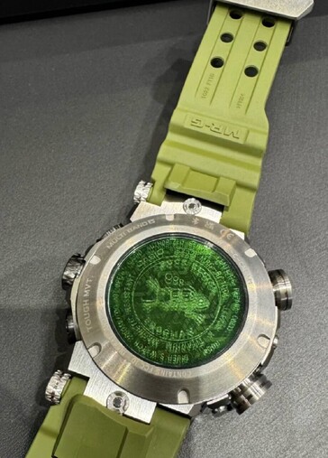 Un logo Frogman gravé sur le boîtier arrière. (Source de l'image : Great G-Shock World)