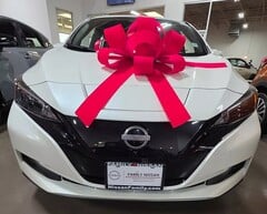 La Nissan Leaf. Une femme victime d&#039;abus raciaux a reçu un véhicule électrique en cadeau et ne changera plus jamais d&#039;huile (Source : Makayla Starks)