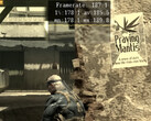 Metal Gear Solid 4 : Guns of the Patriots fonctionnant sous RPCS3 à 185 FPS en moyenne.
