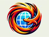 Logo artistique du navigateur Firefox (Source : image générée par DALL-E 3)