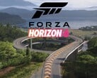 La bannière de Forza Horizon 6 montre une autoroute japonaise vide