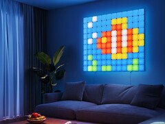 Les Mini Panel Lights de Govee peuvent être utilisés pour créer du pixel art. (Source de l&#039;image : Govee)