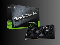 MSI RTX 5070 Ti 16G Shadow 3X (Image source : MSI)