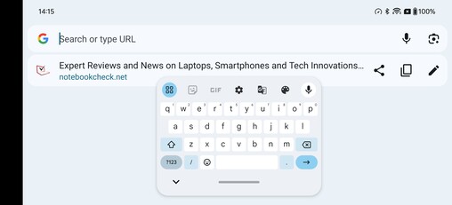 Gboard est le clavier par défaut