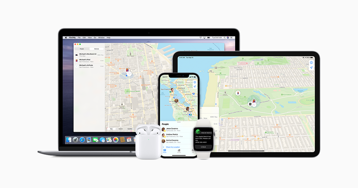 Applela fonction "Find My" est disponible sur un grand nombre de produits de l'entreprise. (Source de l'image : Apple)