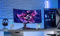 Le ROG Swift OLED PG39WCDM est enfin sur la voie d&#039;une sortie mondiale. (Source de l&#039;image : ASUS)