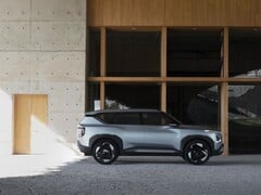 Le modèle de production de la Kia EV5 sera dévoilé au salon de l&#039;automobile de Chengdu (concept ci-dessus). (Source de l&#039;image : Kia)