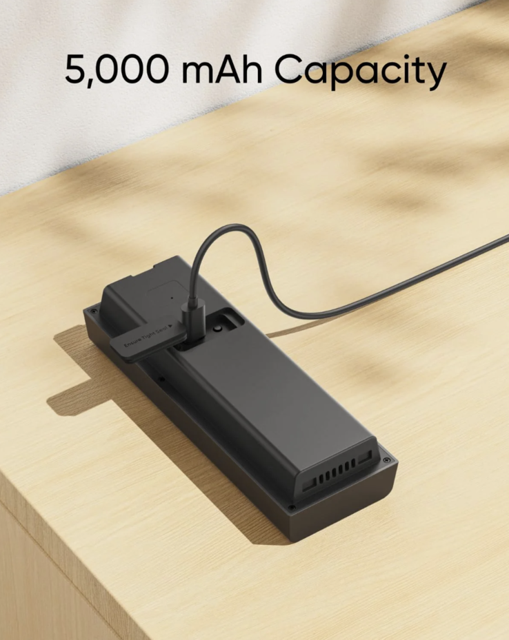 La sonnette vidéo Eufy C30 sera également équipée d'une batterie rechargeable de 5 000 mAh. (Source de l'image : Eufy Security / r/Anker subreddit)