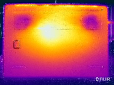 Test de résistance aux températures de surface (en bas)