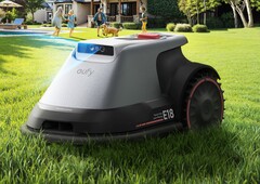 La première tondeuse robot d&#039;Anker, l&#039;Eufy E18, est lancée pour la saison de jardinage 2025. (Source de l&#039;image : Eufy)