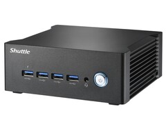 Le nouveau mini PC NA10H7 peut être configuré avec jusqu&#039;à 64 Go de mémoire (Source de l&#039;image : Shuttle)