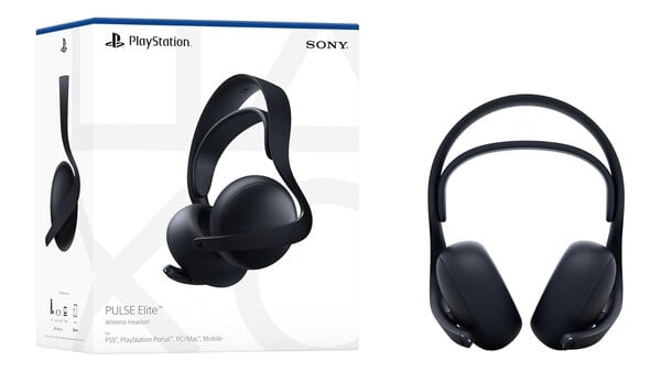 Le casque sans fil Pulse Elite (Midnight Black) est moins cher sur Amazon. (Source de l'image : Sony)