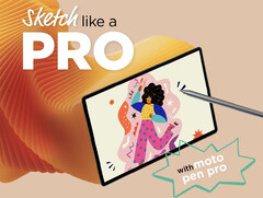 Le Moto Pad 60 Pro n'existe pour l'instant qu'en une seule couleur. (Source de l'image : Motorola)