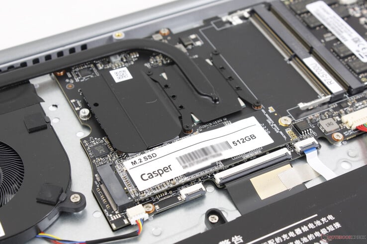 Emplacement unique pour SSD M.2 2280