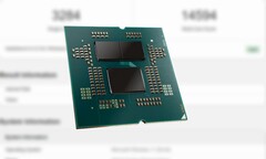 Le Ryzen 5 9600X pourrait coûter le même prix que le Ryzen 5 7600X. (Source de l&#039;image : AMD, Geekbench, édité)