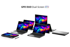 Le GPD Duo sera disponible avec les APU AMD Zen 4 ou Zen 5 (Source de l&#039;image : GPD)