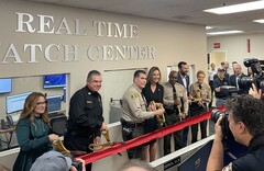 Le département du shérif inaugure le centre de surveillance en temps réel de Los Angeles, équipé de caméras fonctionnant 24 heures sur 24 et 7 jours sur 7. (Source de l&#039;image : ASM Jacqui Irwin sur X)