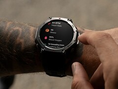 Amazfit semble avoir lancé un outil de surveillance de la tension artérielle pour le T-Rex 3 (source : Amazfit)