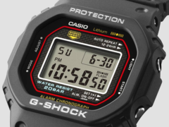 La Casio G-Shock DW-5000R-1AER est une version moderne de la toute première G-Shock de Casio datant de 1983. (Source de l&#039;image : Casio)