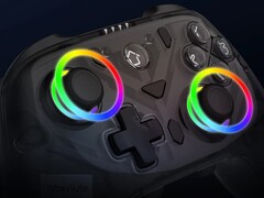 abxylute C8 : Manette de jeu avec éclairage RVB et station d&#039;accueil (Source d&#039;image : abxylute)