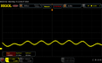 Scintillement PWM (20 % de luminosité)