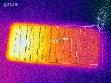 Carte thermique avant