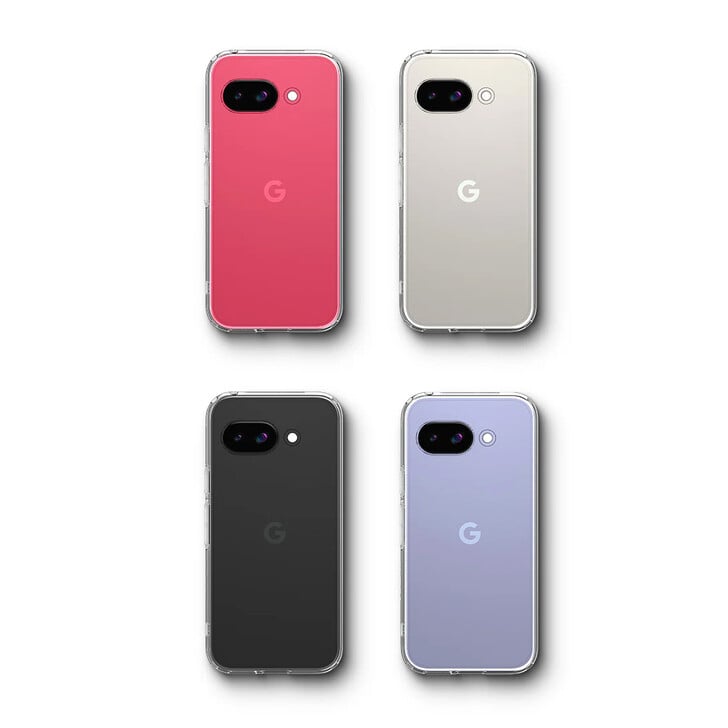 Les couleurs du Pixel 9a dévoilées par Spigen (Source de l'image : Spigen)