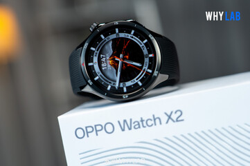 L'Oppo Watch X2 sera également disponible en noir. (Source de l'image : WHYLAB)