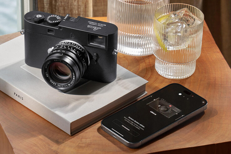 L'application pour smartphone Leica FOTOS permet de contrôler le Leica M11-D à distance et permet aux photographes de visualiser et de télécharger des photos. (Source de l'image : Leica)