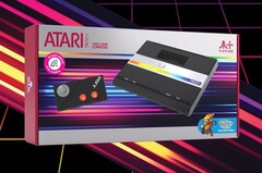 L&#039;Atari 7800+ est livré avec un jeu gratuit dans la boîte. (Source de l&#039;image : Atari).