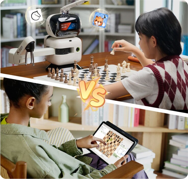 Le robot SenseRobot Chess dispose d'une connectivité Lichess en ligne pour jouer contre des adversaires du monde entier. (Source de l'image : SenseRobot)