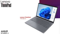 Le Lenovo ThinkPad T14 Gen 5 sera équipé d&#039;un APU Strix Point d&#039;AMD (Source de l&#039;image : TechnicallyLogic sur X [édité]