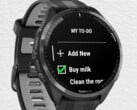 L'application Garmin ComingUp permet de gérer des listes de tâches sur votre smartwatch. (Source de l'image : Garmin)