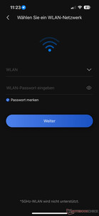 Configuration du WLAN