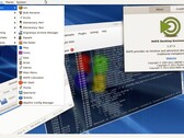 RebeccaBlackOS live Linux - Bureau MATE dans Wayland (Source d'image : SourceForge)