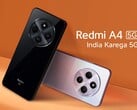 Le Redmi A4 5G est équipé d'un processeur Qualcomm Snapdragon 4s Gen 2 (Source : Redmi)