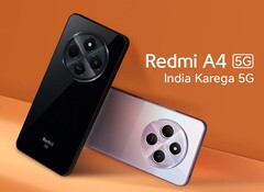 Le Redmi A4 5G est équipé d&#039;un processeur Qualcomm Snapdragon 4s Gen 2 (Source : Redmi)