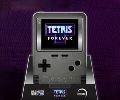 L&#039;édition collector de Tetris Forever est accompagnée d&#039;une console de jeu. (Source de l&#039;image : Digital Eclipse)