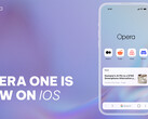 Opera One est désormais disponible sur iOS (Image source : Opera)